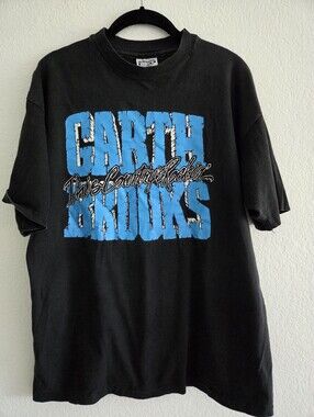Garth Brooks Vintage Friends In Low Places Single Stitch Band Tee XL 90s Concert